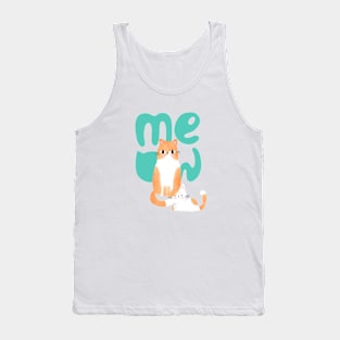 Orange Tabby Cats Tank Top